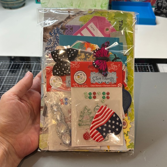 Other - Crafting Ephemera Set with Stamps and Embellishments